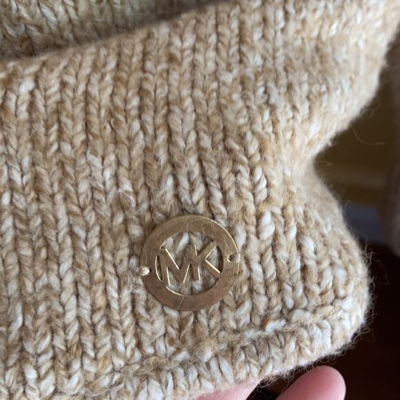 Michael Kors Light Brown Turtleneck Sweater, Size S - Picture 5 of 8
